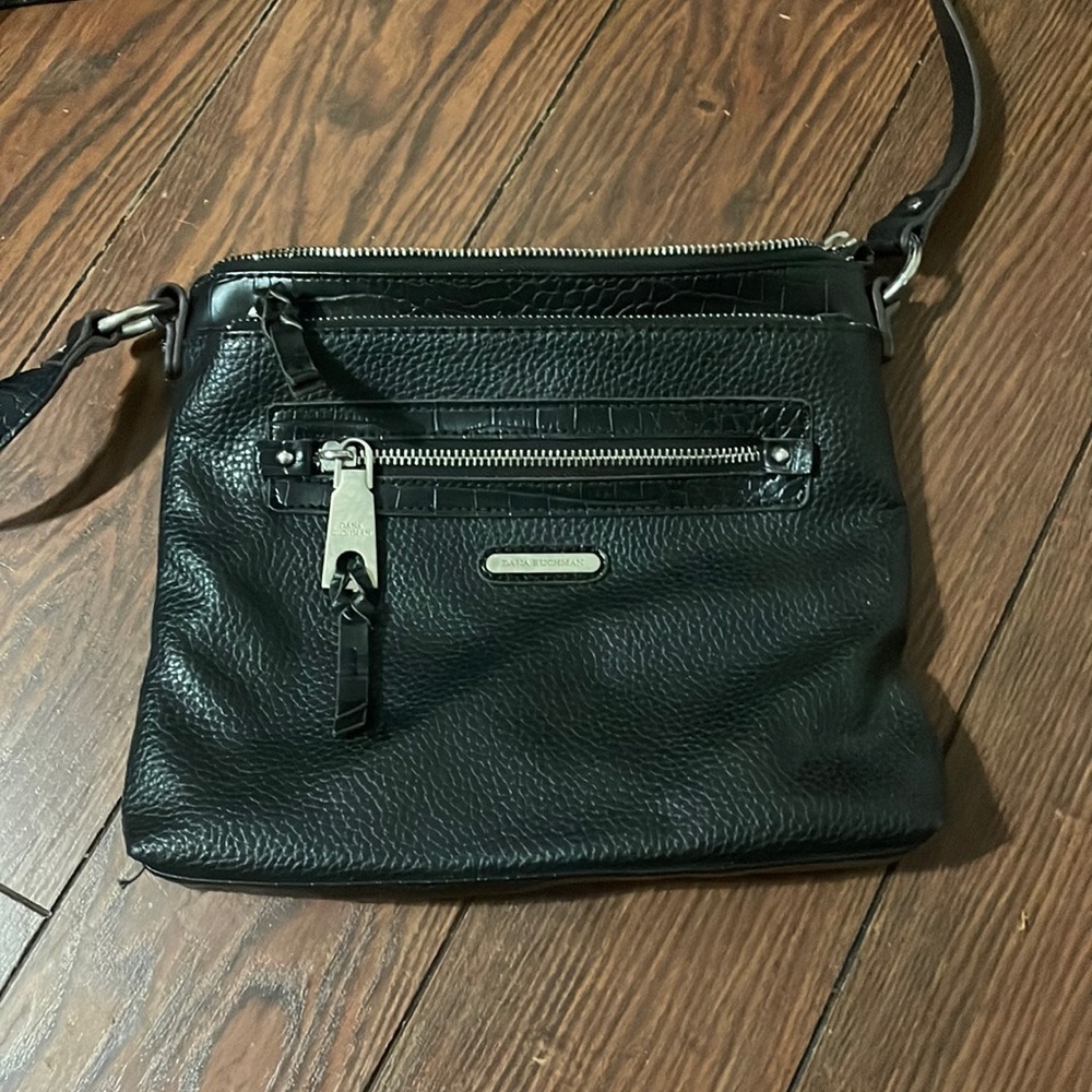 Black Dana Buchman Cross-Body Purse